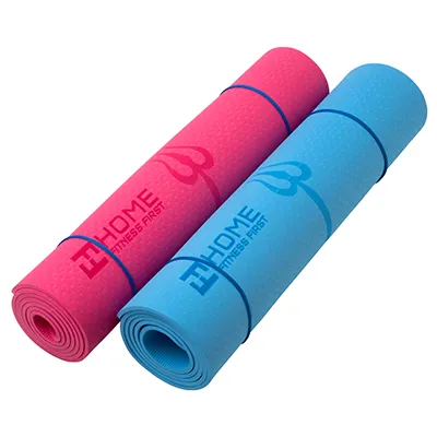 Yoga Mat  183 x 61 x .6cm  Soft TPE Material with Body Line Laser Etching.